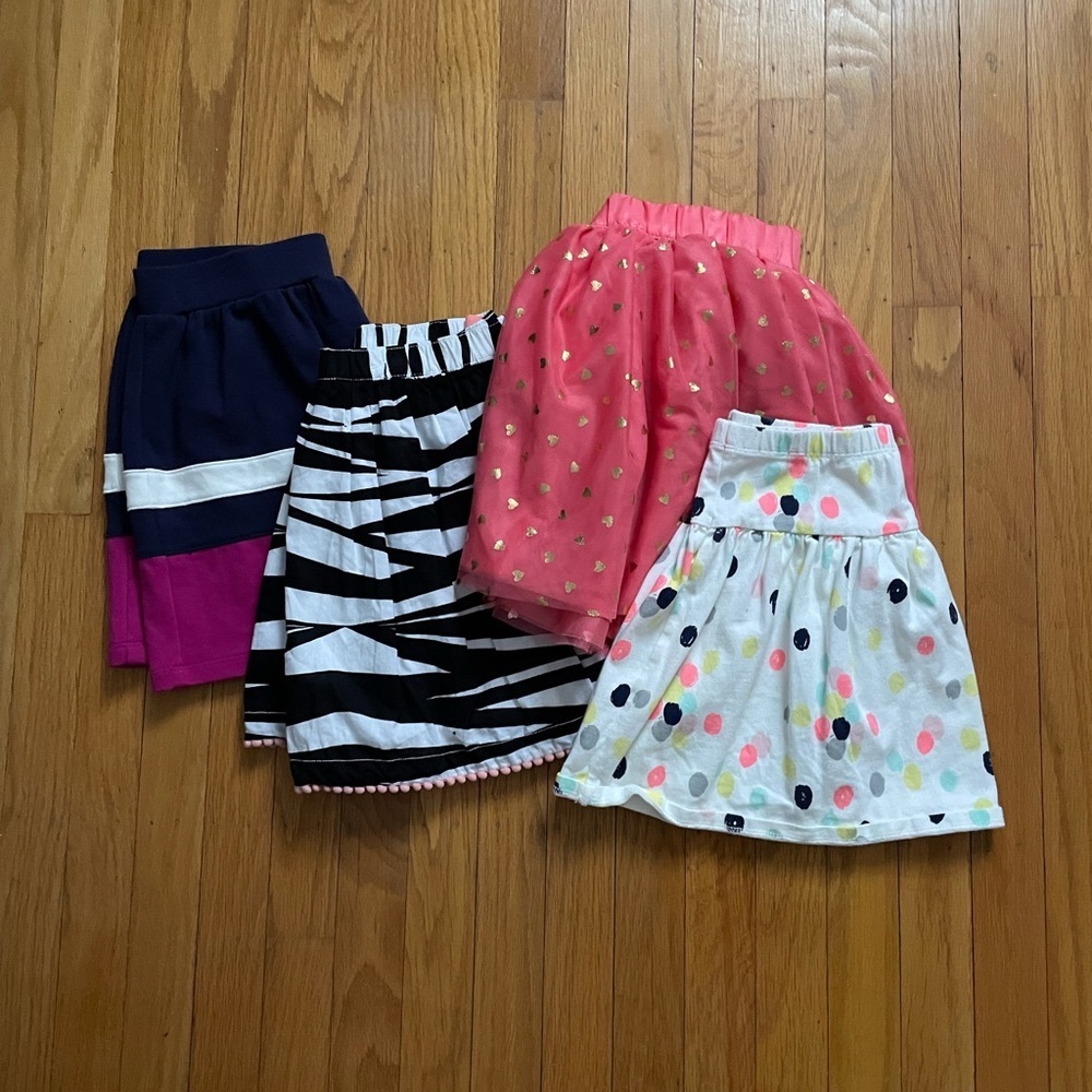 bundle of Gymboree size 8 skirts